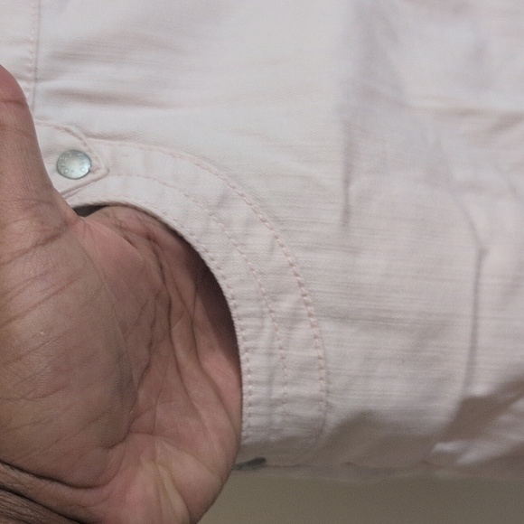 Jones & Co | Light Pink Women's Shorts Cotton Blend - Picture 3 of 14